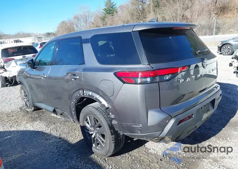 2024 Nissan Pathfinder S Fwd from USA, damaged, VIN 5N1DR3AA8RC218582